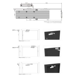 CIERRAPUERTAS MOD. V21-D P