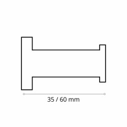 Mirilla 504 de 14mm Negro Mate