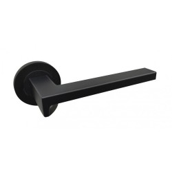 JUEGO MANIVELAS ROSETA REDONDA MOD. 3003 NEGRO JUEGO MANIVELAS ROSETA REDONDA MOD. 3003 NEGRO